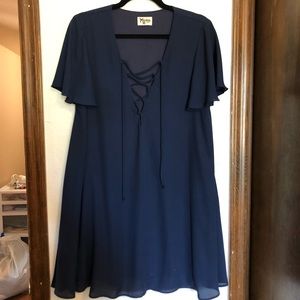 Show Me Your Mumu Kylie Lace-up Dress